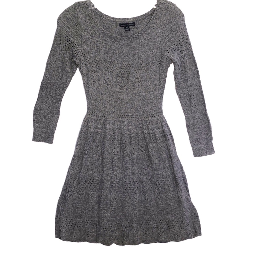 American Eagle outfitters gray sweater dress size extra small